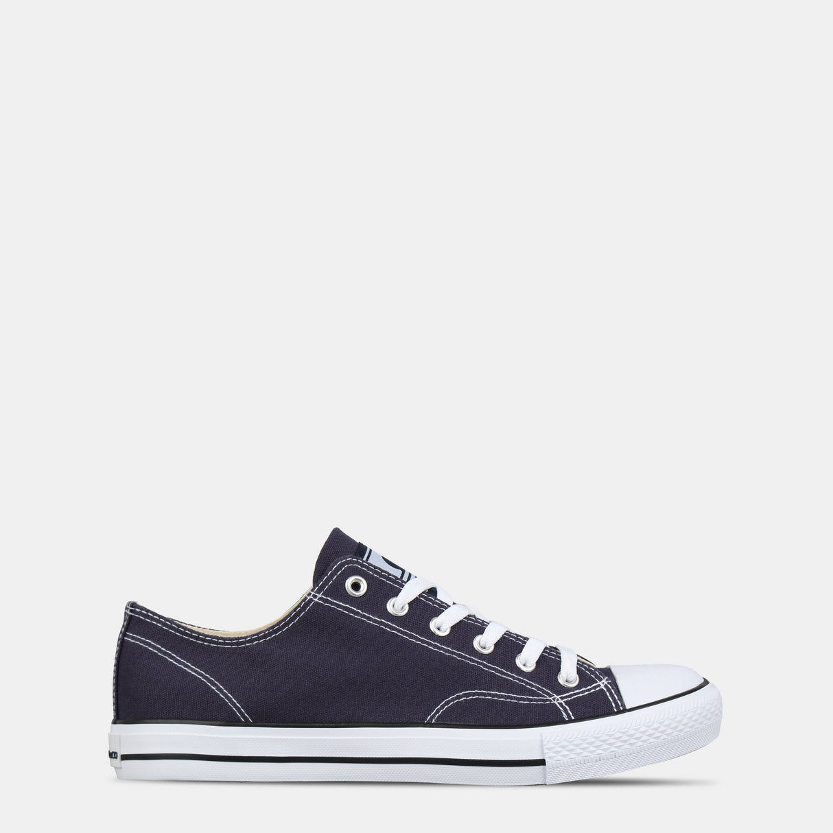 SoulCal Men's Canvas Low Trainers - Navy