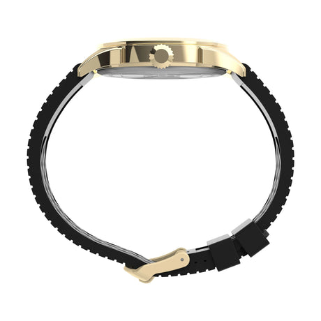 Timex UFC Athena Gold Black Silicone