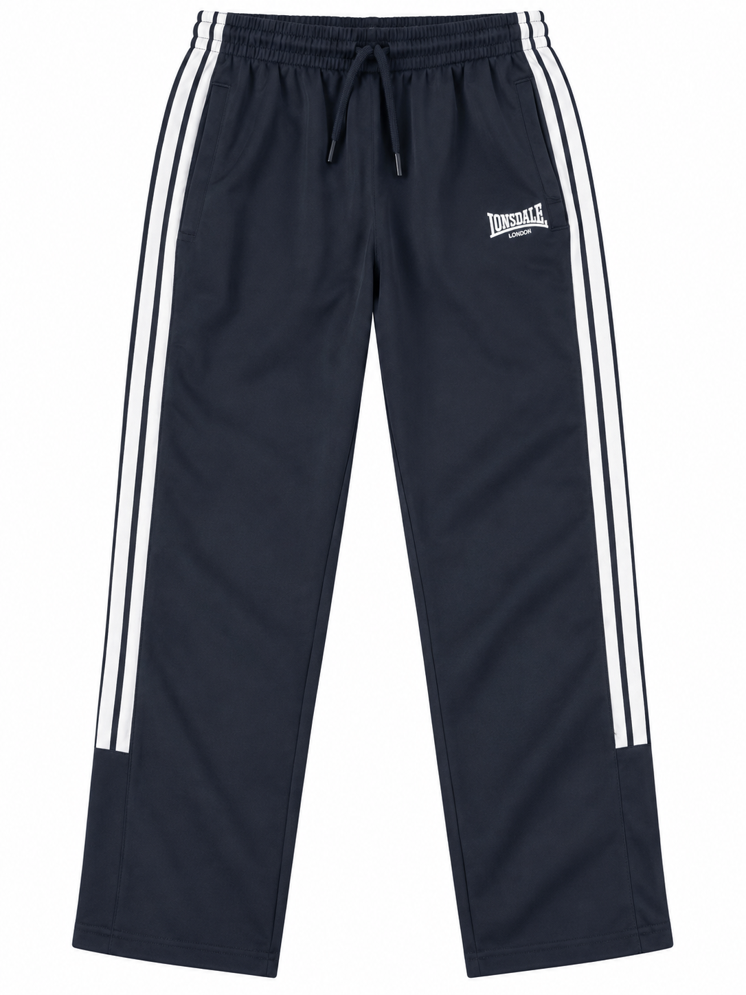 Lonsdale Men's 2 Stripe Woven Pants- Navy