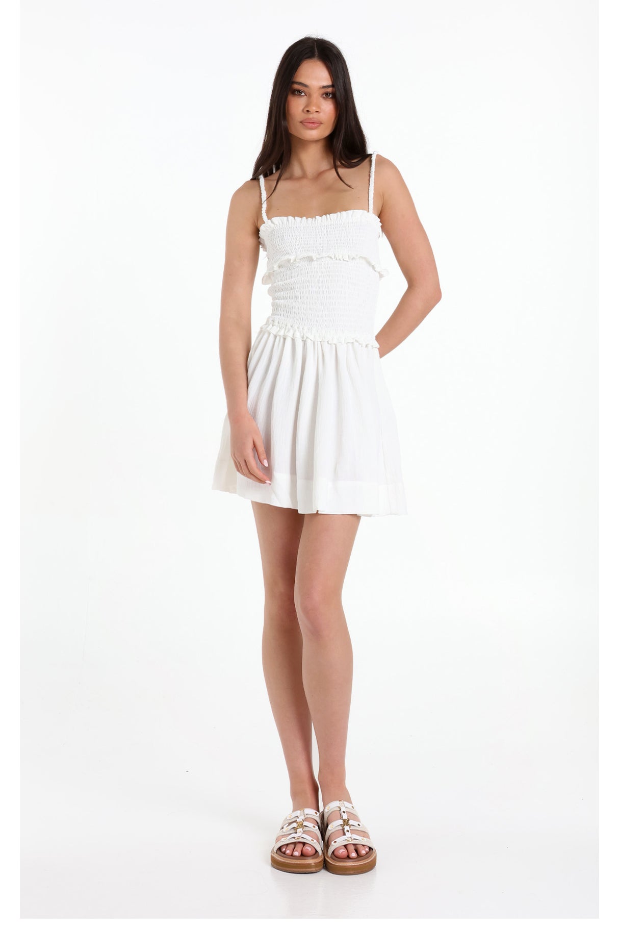 Lost In Lunar Women's Kerry Mini Dress - White