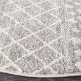 Oasis 453 Grey Round Rug
