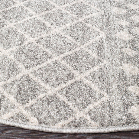 Oasis 453 Grey Round Rug