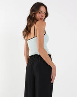 Lost In Lunar Sin Tank - Ice Blue