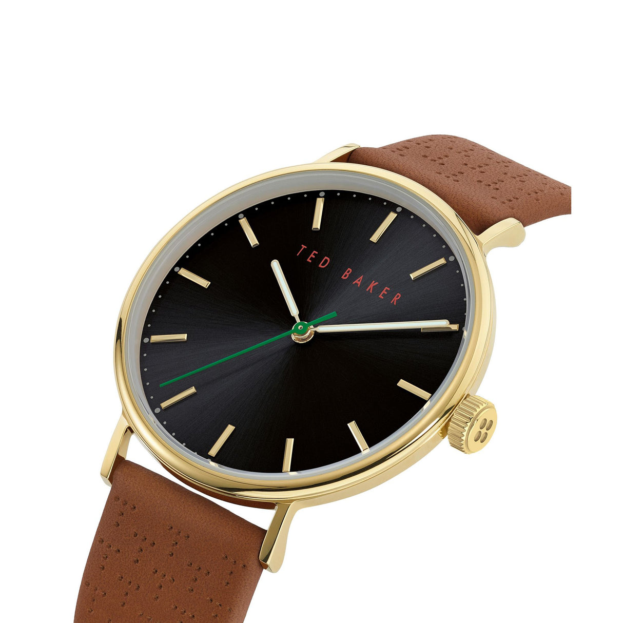 Ted Baker Mens Mimossa T Gold Brwn Leather