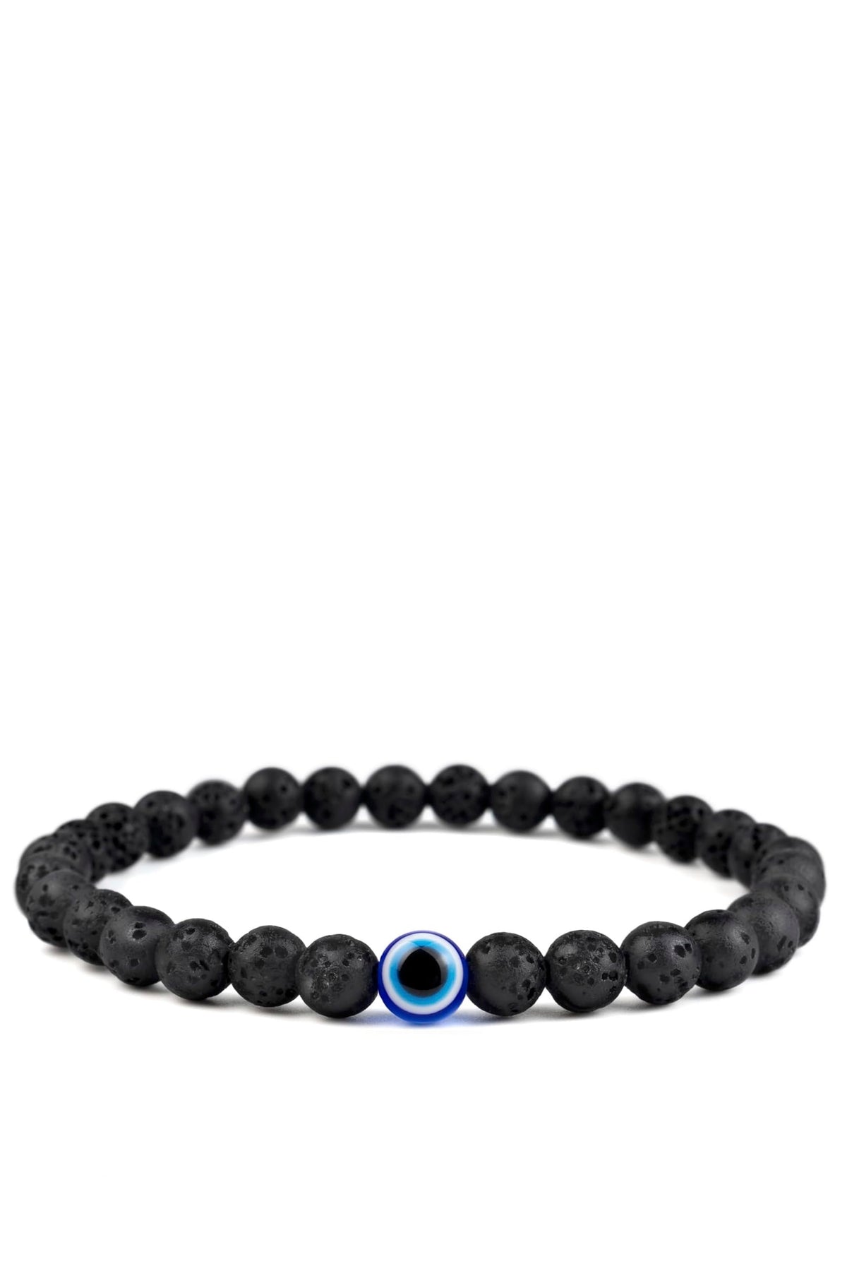 Stephen Oliver Black Lava Protection Bracelet