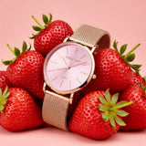 Bullion Gold Bullion Gold Timeless Dream Watch - Rose Gold and Pink