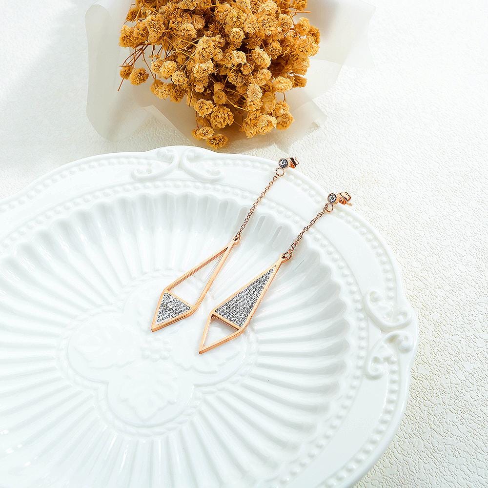 Bullion Gold Bullion Gold Zircon Mismatch Earrings