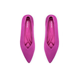 Charlotte Casual Pointed Toe Commuter Flats - Rose