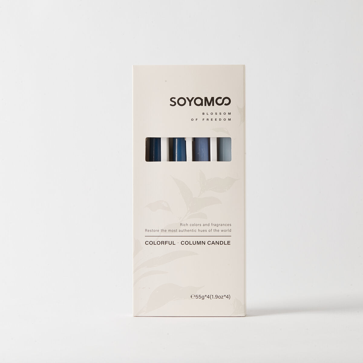 Fresh Spring Ombre Taper Candles
