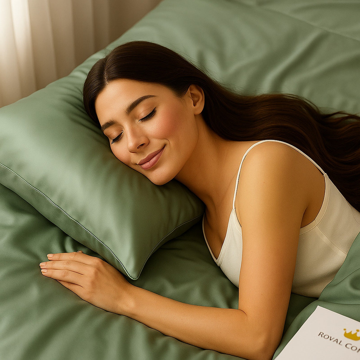 Pure Silk Pillowcase - Single Pack - Sage