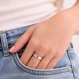 Solid 925 Sterling Silver Classic Band