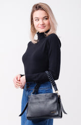 Bosccolo Shoulder Bag - Black