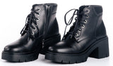 Bosccolo Womens Ankle Boots - Black