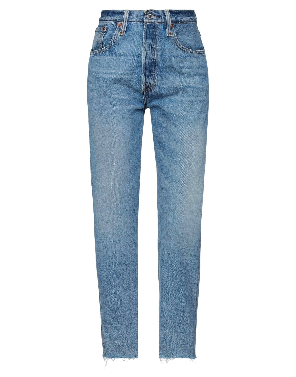 Re/Done With Levi's Womens Jeans - Blue