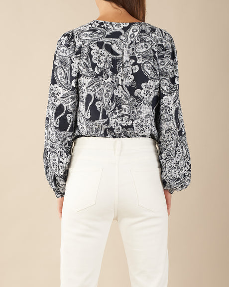Amelius Halena Long Sleeve Blouse - Multi