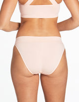 Ambra Bamboo Bikini Brief - Putty Pink