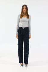 Madison The Label Malani Top - Grey