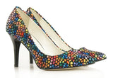 Bosccolo Womens Spike Heels Milti 2169 - Multikolor