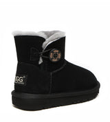 Australian Shepherd UGG Nolan Kids Mini Button - Black