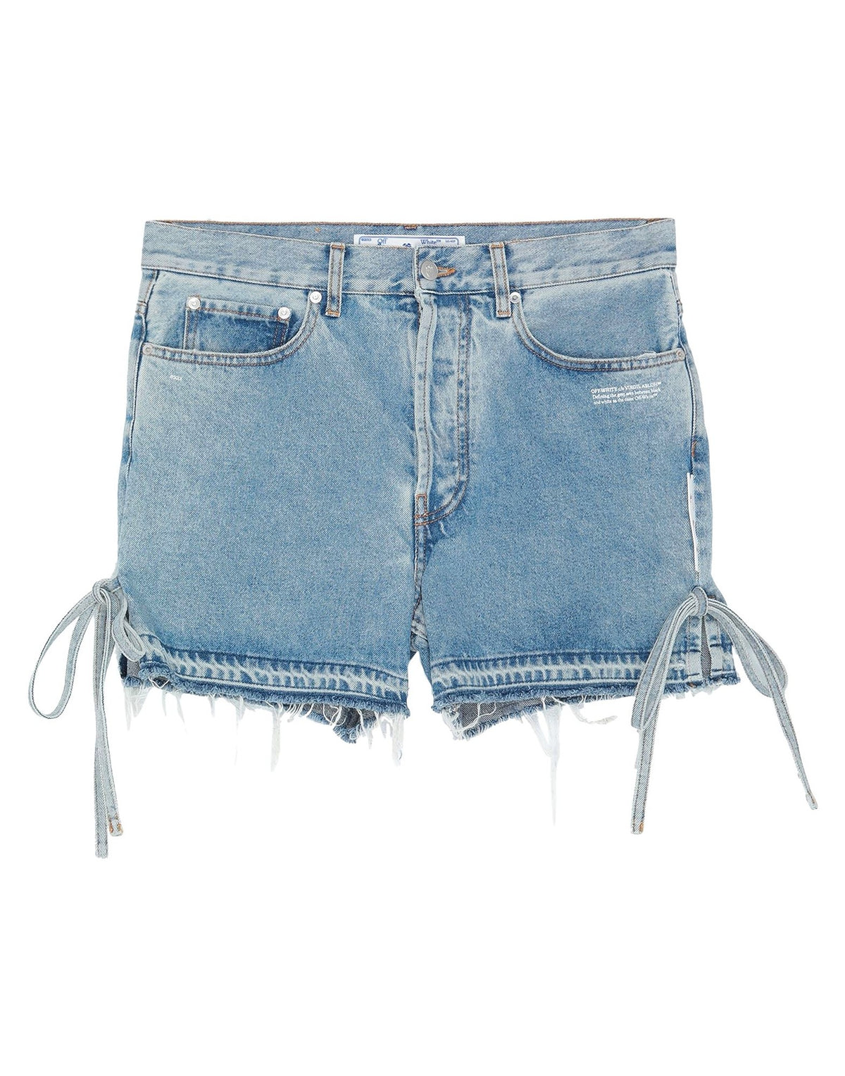 Off-White™ Womens Denim Shorts - Blue
