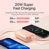 MOVE SPEED Mini Cute Charger Power Bank 10000mAh 22.5W - Yellow