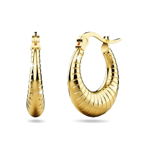 Bullion Gold Sierra Gold Hoop Earrings