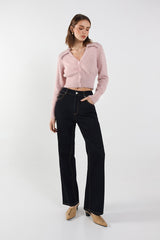 Madison The Label Lucy Knit Cardigan - Dusty Pink