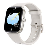 Bluetooth Smart Watch 1.96" TFT Touch Screen Temperature Heart Rate Blood Pressure BT 5.0 - Silver