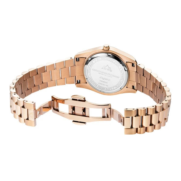 Christophe Duchamp Lugano - Silver Dial & 316L Stainless Steel Strap