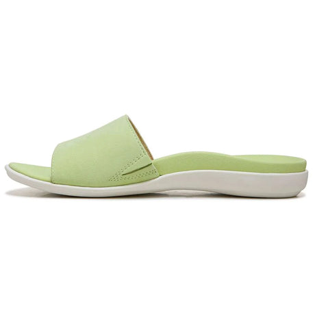 Vionic Val Slide - Pale Lime