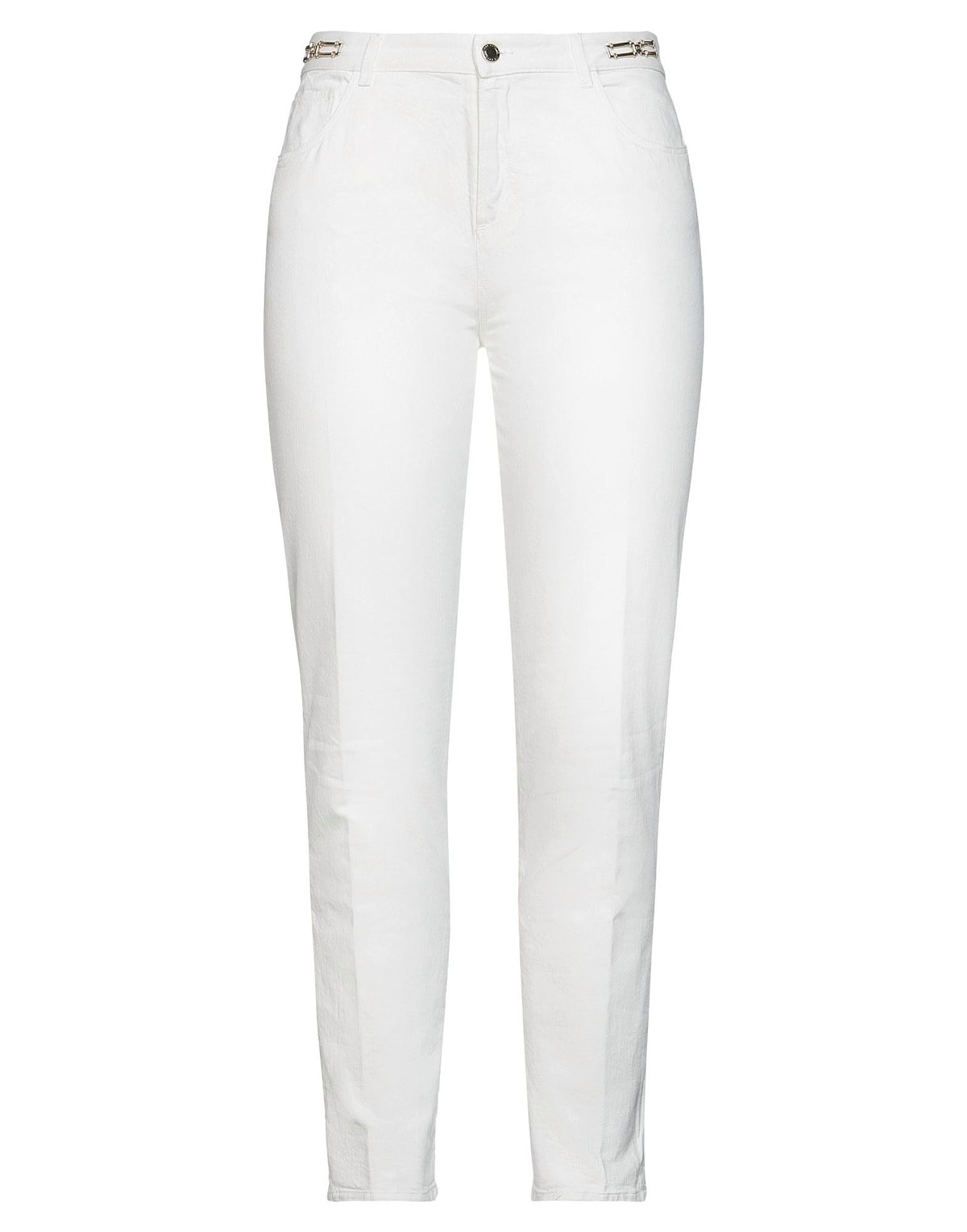 Les Copains Womens Jeans - White