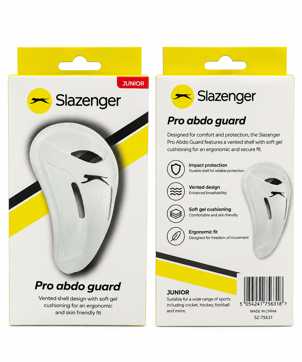 Slazenger Kids Pro Abdominal Guard Jn43 - Junior