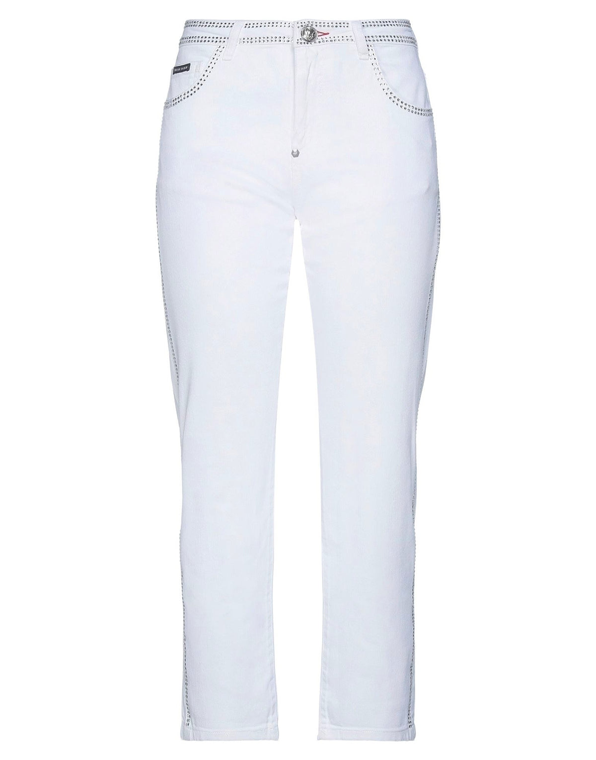 Philipp Plein Womens Jeans - White
