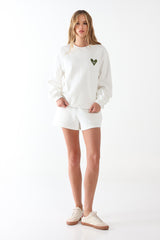 Lost In Lunar Women's Ciao Sweater - White