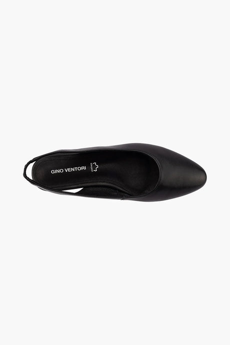 Gino Ventori Madeline Black Leather