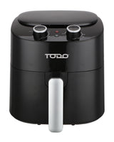 TODO 4.2L Air Fryer 1300W Convection Oven Fan Forced Multi Function Cooker Analog �� Black