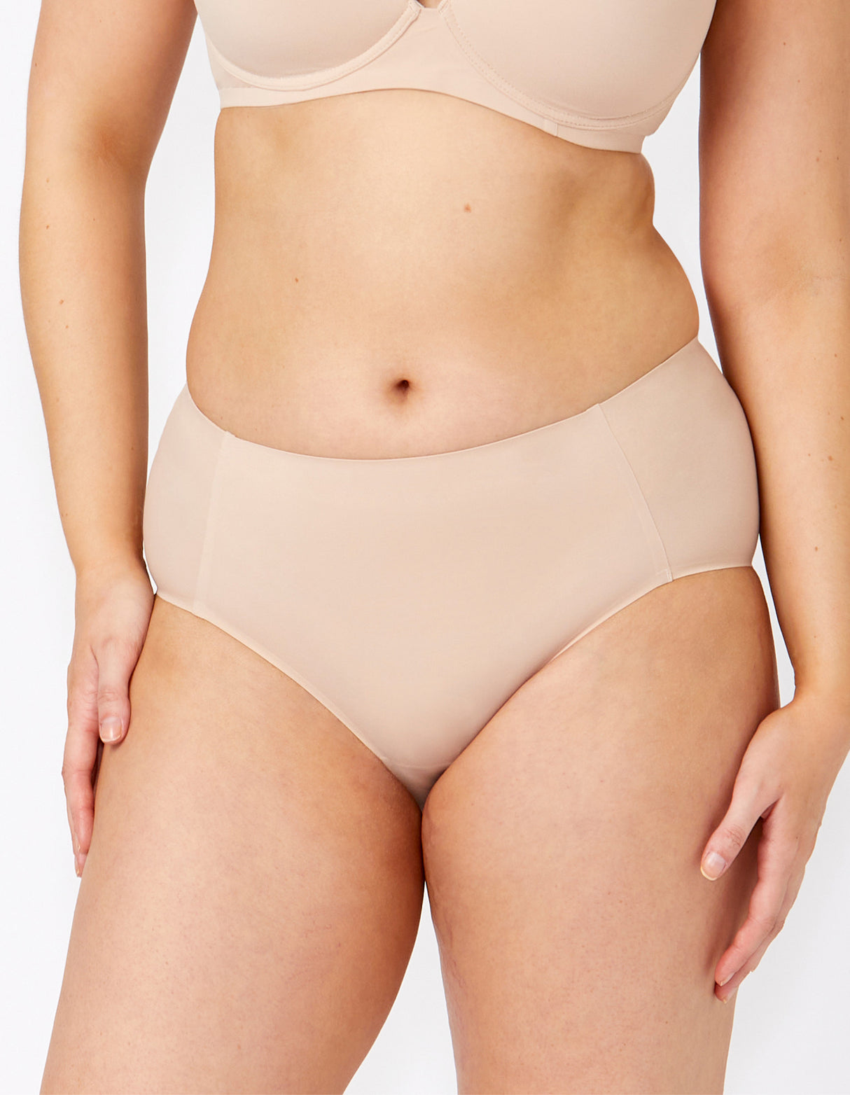 Ambra Dream Midi Brief - Praline