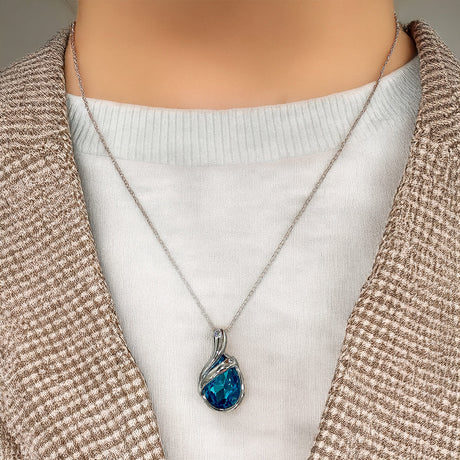 Ocean Blue Seena Necklace