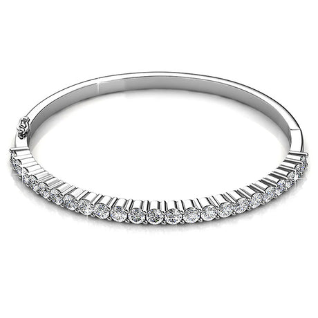 Krystal Couture Grandeur Bangle Embellished with SWAROVSKI Crystals