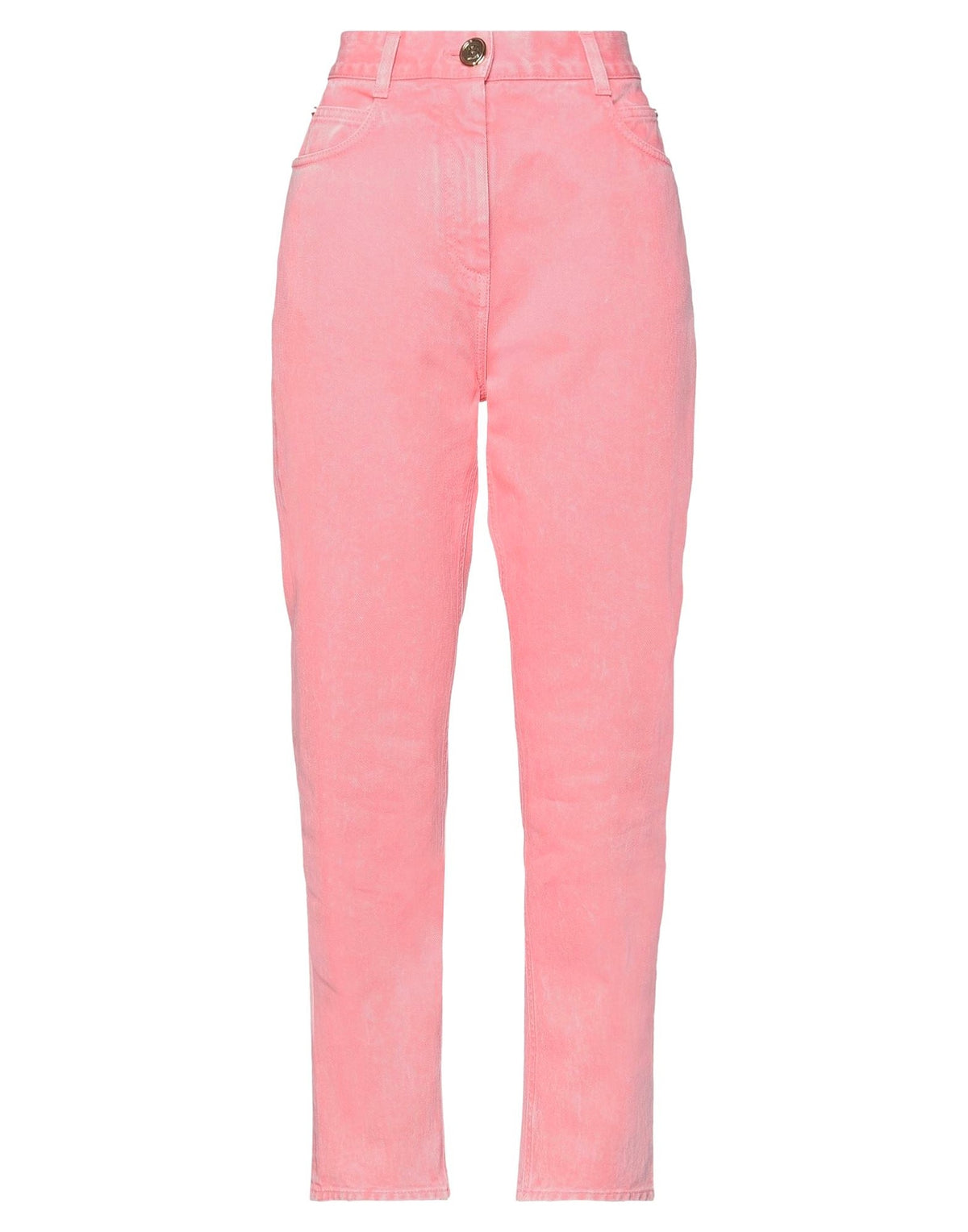 Balmain Womens Jeans - Coral