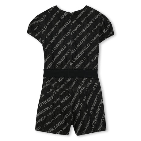 Karl Lagerfeld Girls Cafe Terrase D2 Denim All In One - Grey