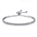 Krystal Couture Micah Tennis Bracelet Embellished with SWAROVSKI Crystals