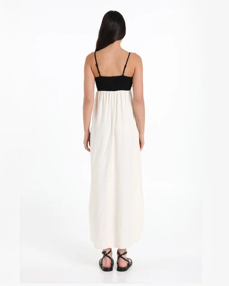 Lost In Lunar Mon Maxi Dress - Cream