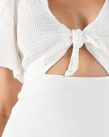 Lost In Lunar Tia Maxi Dress - White