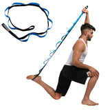 Multi grip Stretch Strap Exercise Band Gym Strength Trainer Pilates Back Fitness