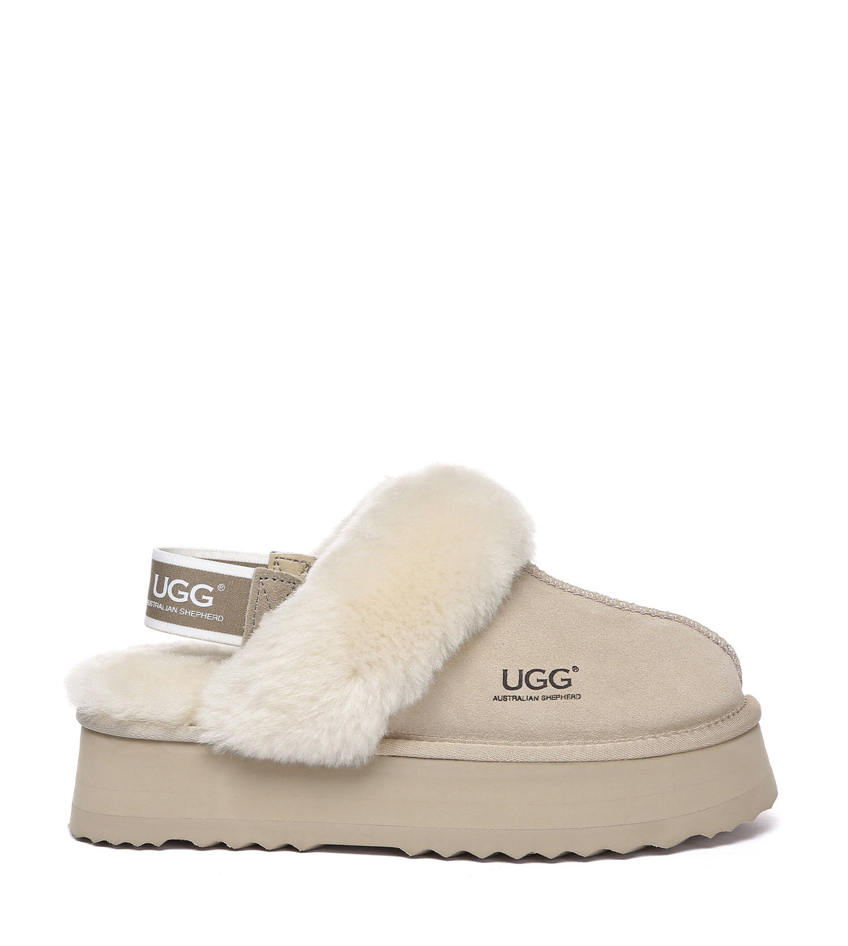 Australian Shepherd UGG Musa platform - Sand