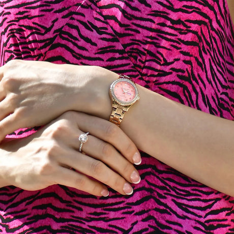 Krystal Couture Lustrous Watch Embellished with SWAROVSKI® Crystals