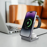 TODO 3 in 1 Wireless Phone Charger 18W Fast Charge Earphone Watch Magnetic Charge