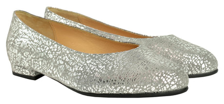 Bosccolo Womens Ballerina - Silver