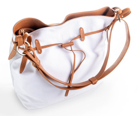 Bosccolo Drawstring Bag - White